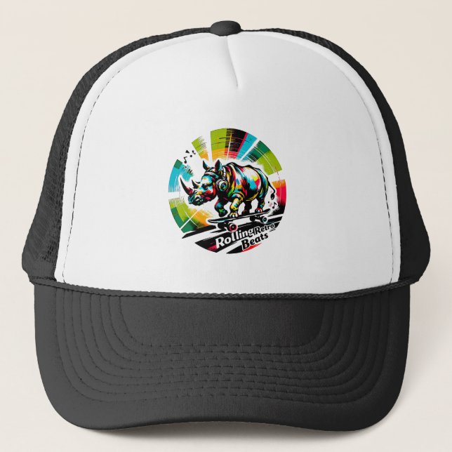 Colourful Momentum Trucker Hat (Front)