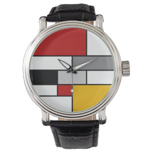 Colourful Mondrian inspiration Watch