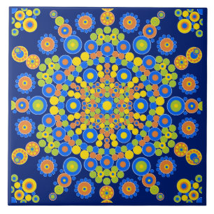 Colourful Moroccan Mosaic Ceramic Tile