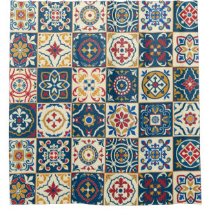 Colourful Moroccan tiles, gorgeous seamless patter