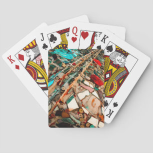 Colourful Mosaic Classic Playing Cards