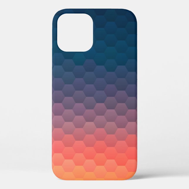 Colourful mosaic. Geometric hipster retro backgrou Case-Mate iPhone Case (Back)