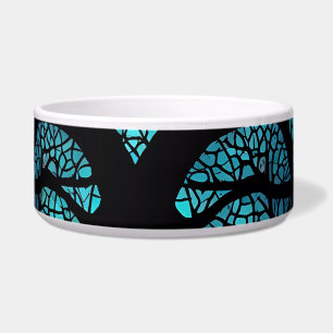 Colourful Mosaic Stained Glass Tree effect design