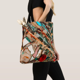 Colourful Mosaic Tote Bag
