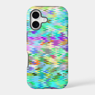 Colourful Mosaic Wave Pattern #2
