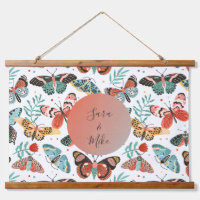 Colourful Moth Butterfly Pattern Personalized