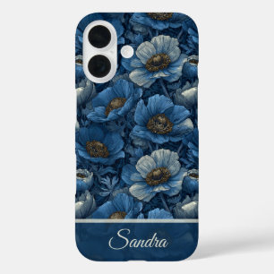 Colourful Mothers Day Gift Anemones Custom iPhone 16 Case