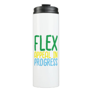 Colourful Motivational Slogan Thermal Tumbler