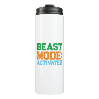 Colourful Motivational Slogan Thermal Tumbler