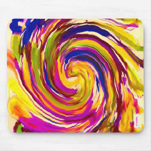Colourful Mouse Pad (Front)