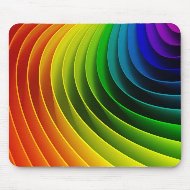 Colourful Mouse Pad (Front)