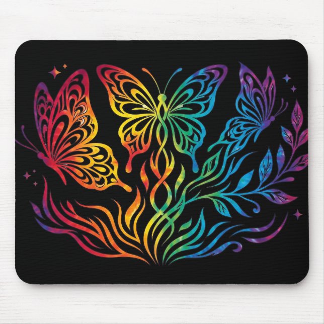 Colourful Mouse Pad (Front)