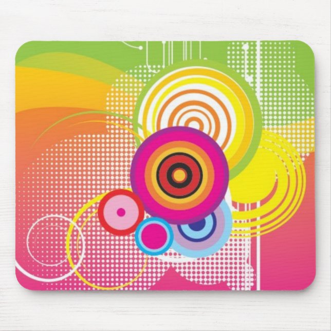 colourful mousepad (Front)