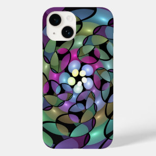 Colourful Movements Abstract Trippy Fractal Art Case-Mate iPhone 14 Case
