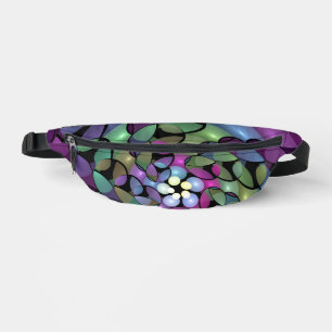 Colourful Movements Abstract Trippy Fractal Art Fanny Pack