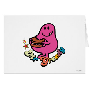 Colourful Mr. Greedy Eating