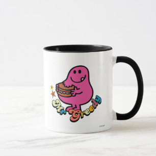 Colourful Mr. Greedy Eating Mug
