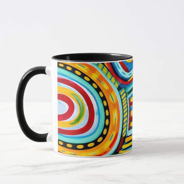 Colourful Mug Design  (Left)