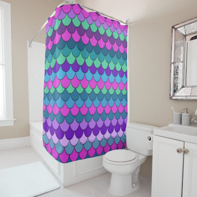 Colourful Multi-Coloured Mermaid (In Situ)