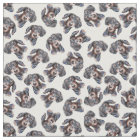 Colourful multi cute Dachshund art