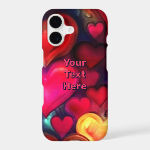 Colourful Multi Hearts Valentine