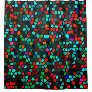 Colourful Multicoloured Mosaic Pattern