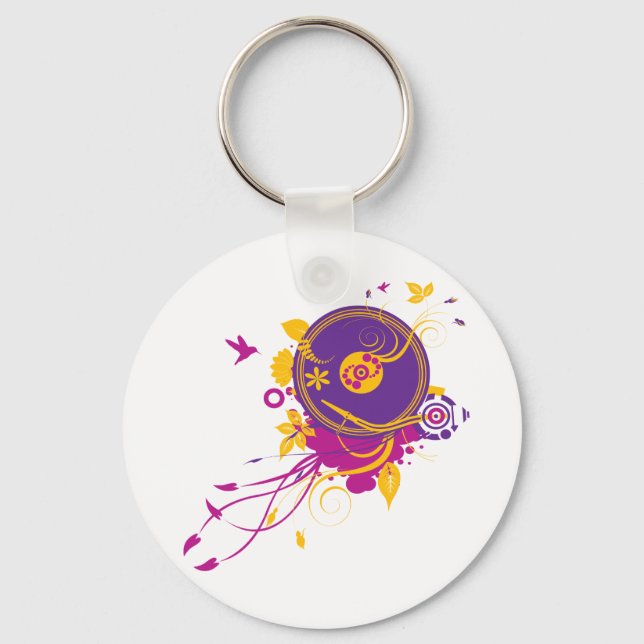 Colourful Music Keychain (Front)