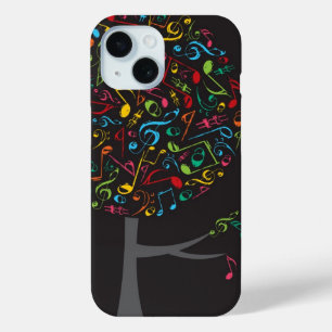 Colourful Music Musical Notes Song Singing Pop Tre iPhone 15 Case