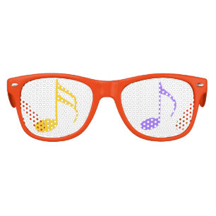 Colourful Music Notes Kids Sunglasses