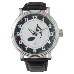 Colourful Music Notes Watch