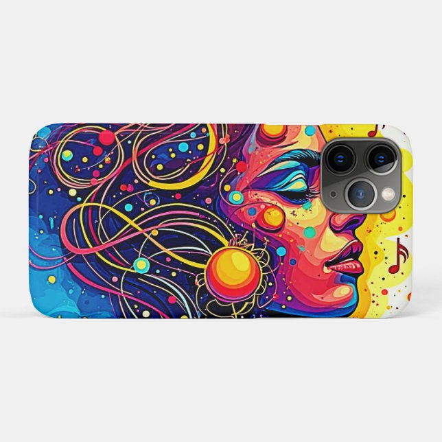 Colourful Music Soul Case-Mate iPhone Case (Back (Horizontal))