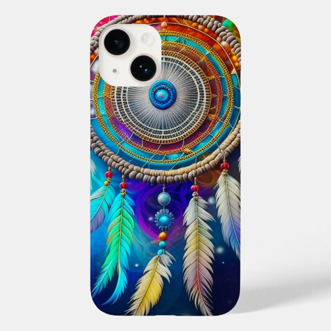 Colourful Mystical Dreamcatcher   Case-Mate iPhone Case (Back)