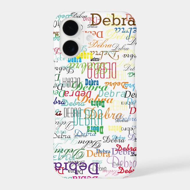 colourful name personalized (Back)