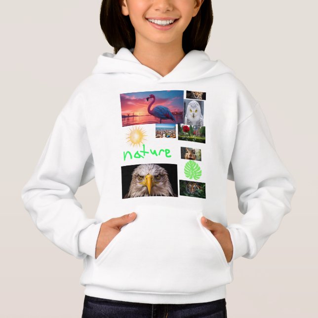 Colourful Nature Animals Design for Kids (Front)
