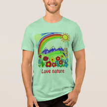Colourful Nature Drawing for Nature Lovers