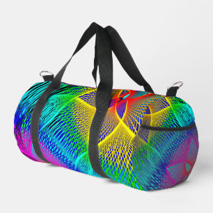 Colourful Neon Lights Duffle Bag