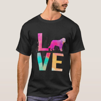 Colourful Newfoundland Dog Mom Gifts Newfoundland T-Shirt