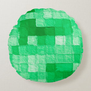 Colourful nice Colour glossy. Beautiful painted Su Round Pillow