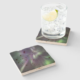 Colourful Northern Lights Stone Coaster