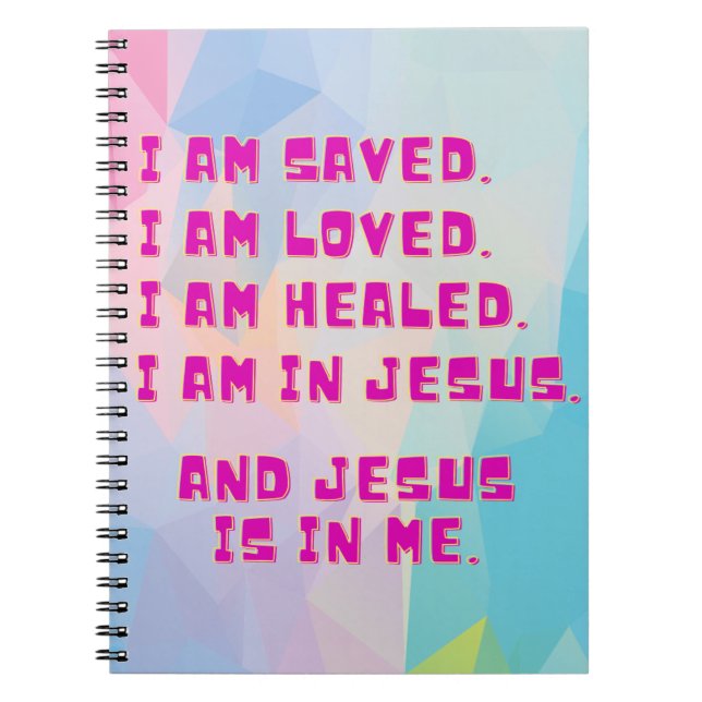 Colourful  notebook (Front)
