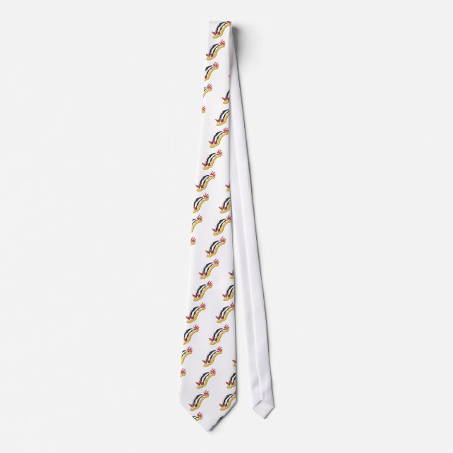 Colourful Nudibranch Tie (Front)
