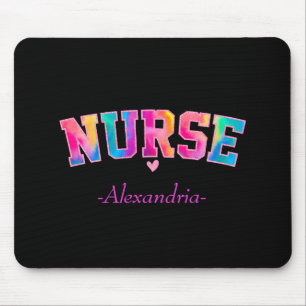 Colourful Nurse Mouse Pad