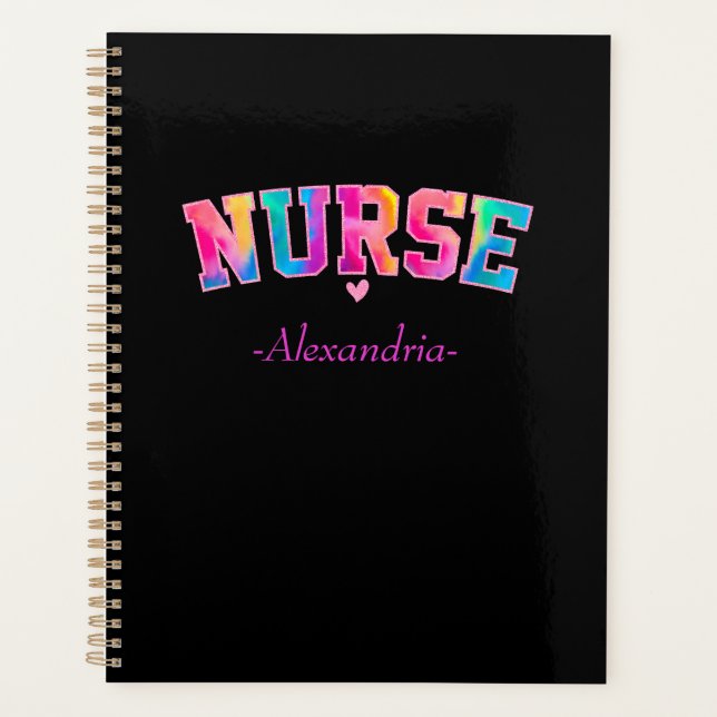 Colourful Nurse Planner (Front)