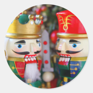 Colourful nutcrackers envelope seal