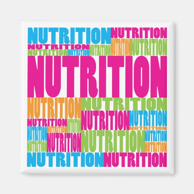 Colourful Nutrition Magnet (Front)