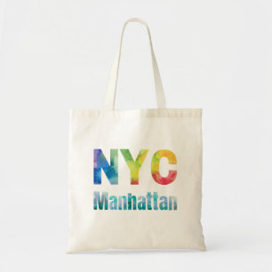 Colourful NYC Manhattan Tote Bag