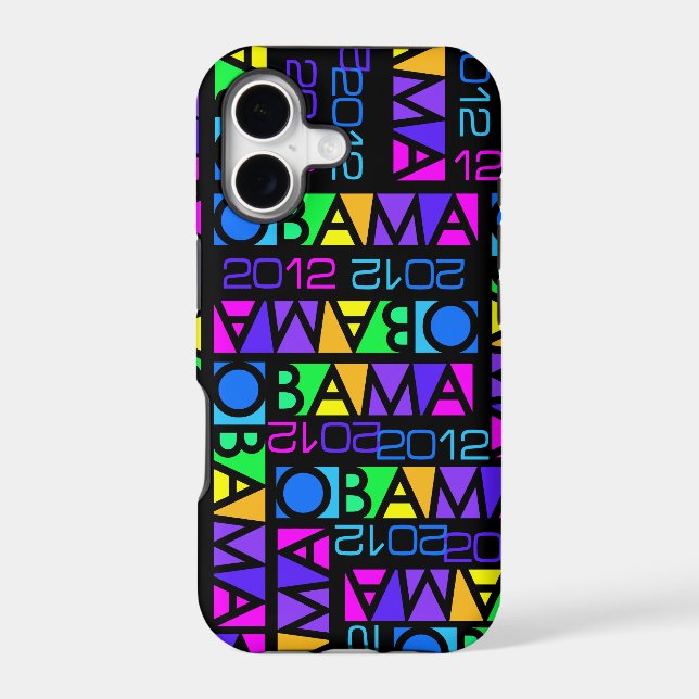 Colourful Obama 2012 iPhone 5 Case-Mate (Back)