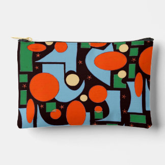 Colourful obstructive lovely patterns items  accessory pouch