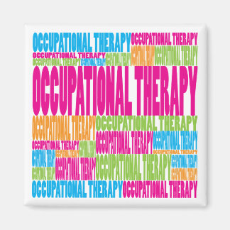 Colourful Occupational Therapy Magnet