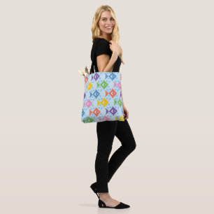 Colourful Ocean Fish Pattern Tote Bag